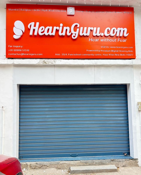 Cover photo of Hearinguru - Hearing Aid In Hauz Khas | Hearing Test | Signia, Phonak ,Widex, Resound, Oticon Authorised Dealer.